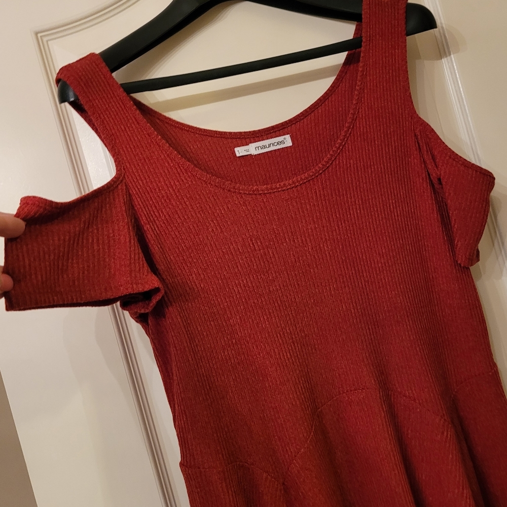 Maurices Cold Shoulder Dress